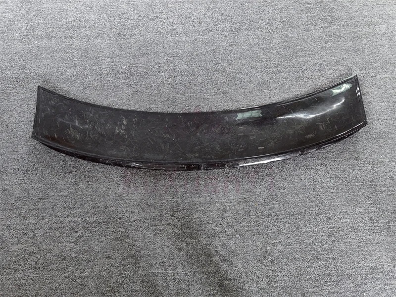 Forged Carbon Fiber M-style Rear Spoiler Duck Wing for  Taycan Body Kit Front Bumper Edge Rear Diffuser